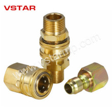 Brass Machining Part with Electroplating Auto Part CNC Machining Precision Part Vst-0171